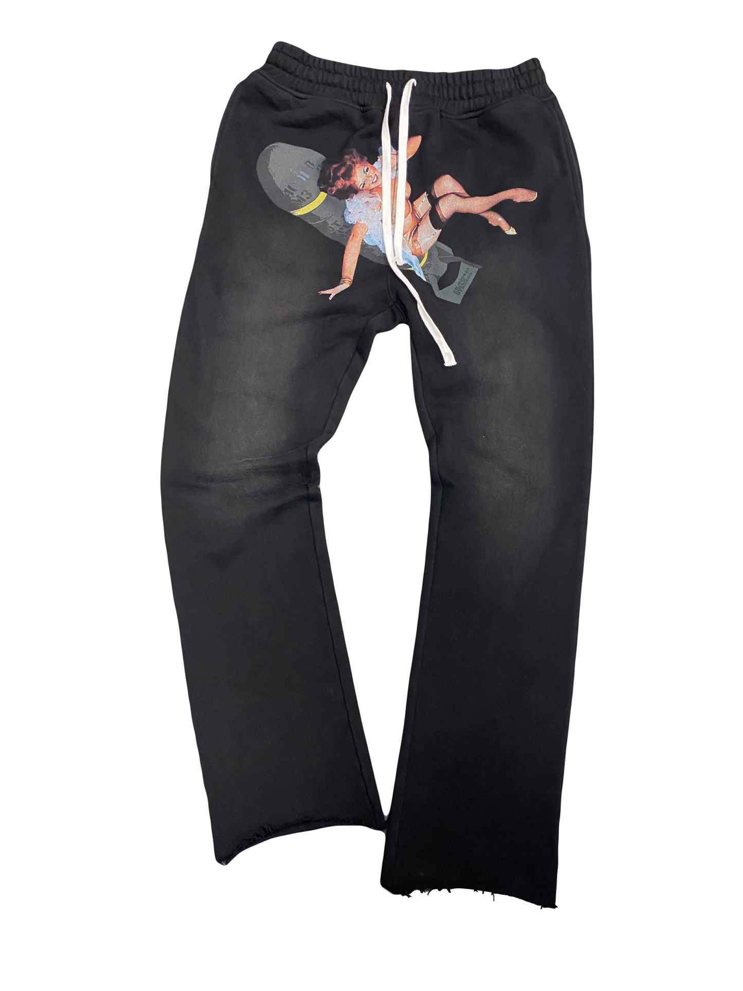 “Bombs Away” Flared Sweatpants